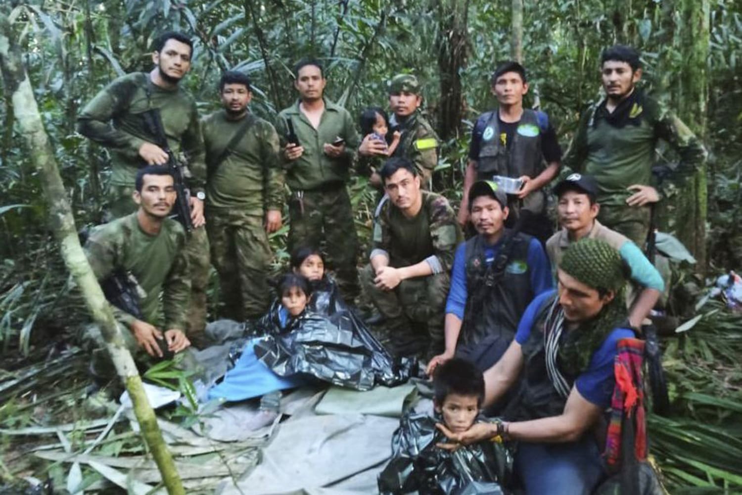 Colombian children Amazon survival