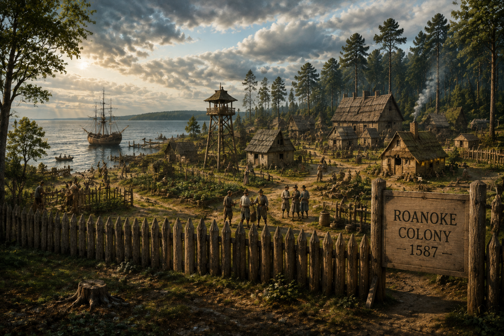 the lost colony of roanoke
