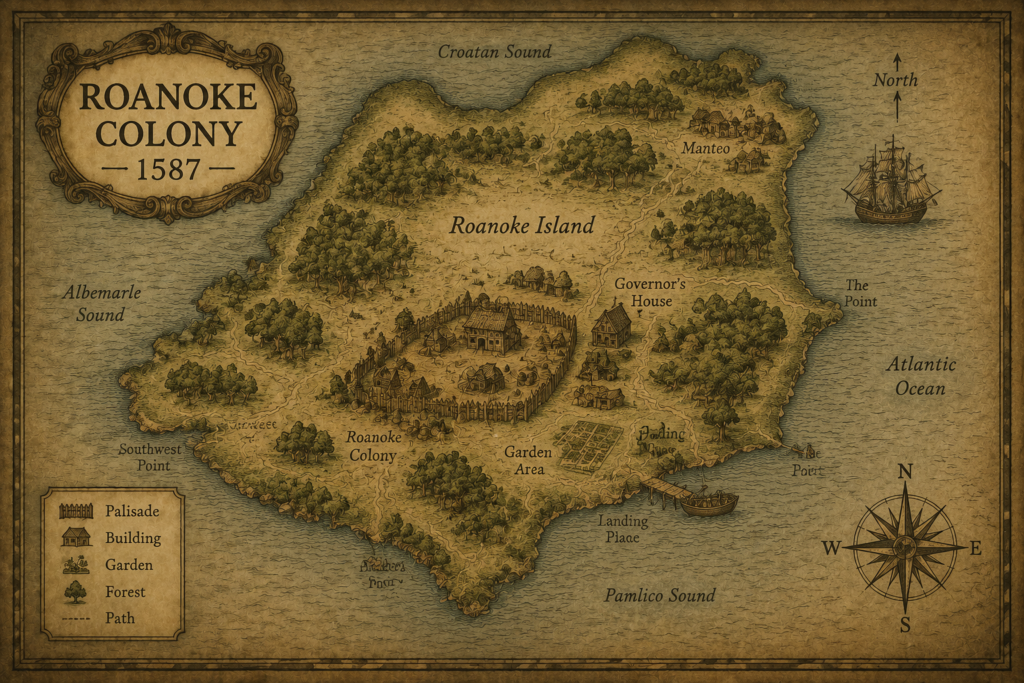 the lost colony of roanoke