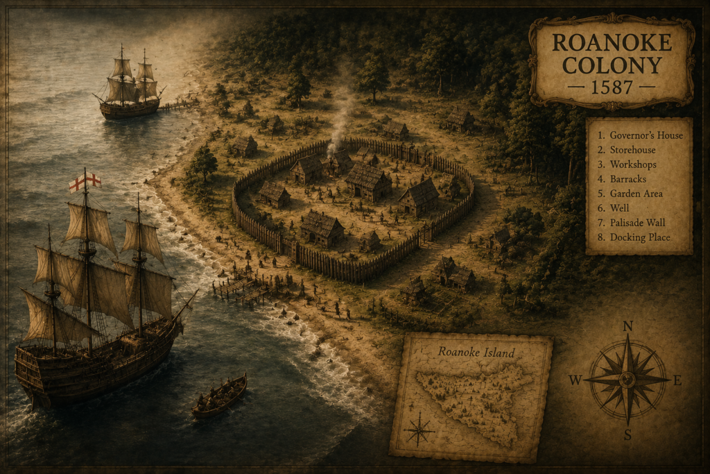 the lost colony of roanoke