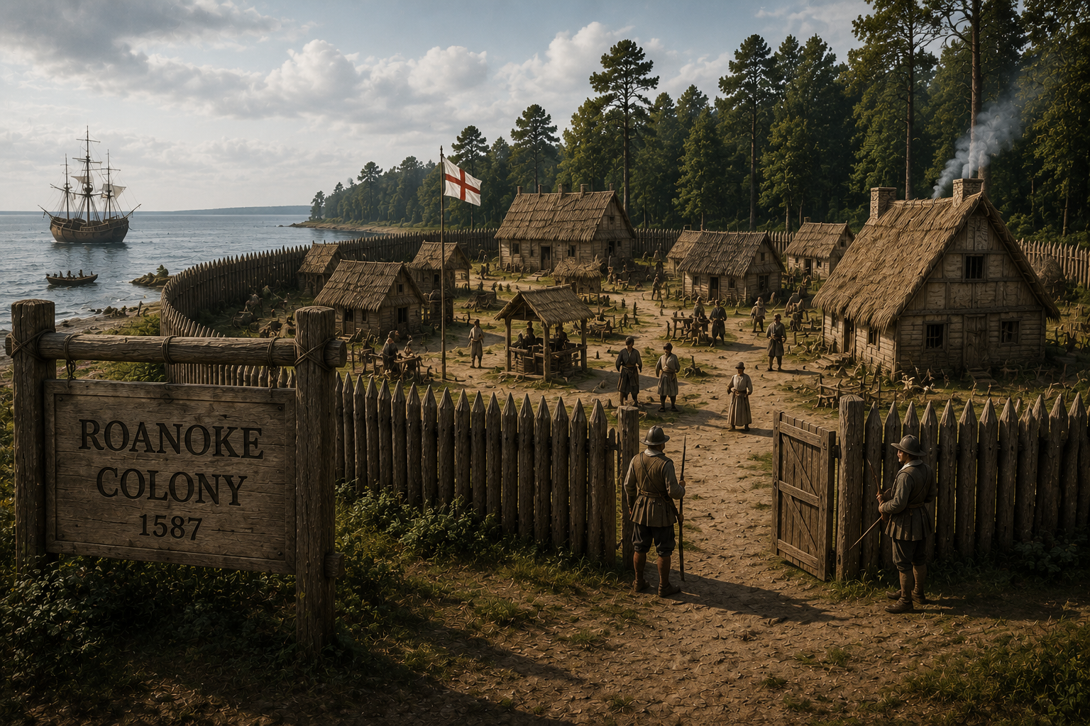 the lost colony of roanoke