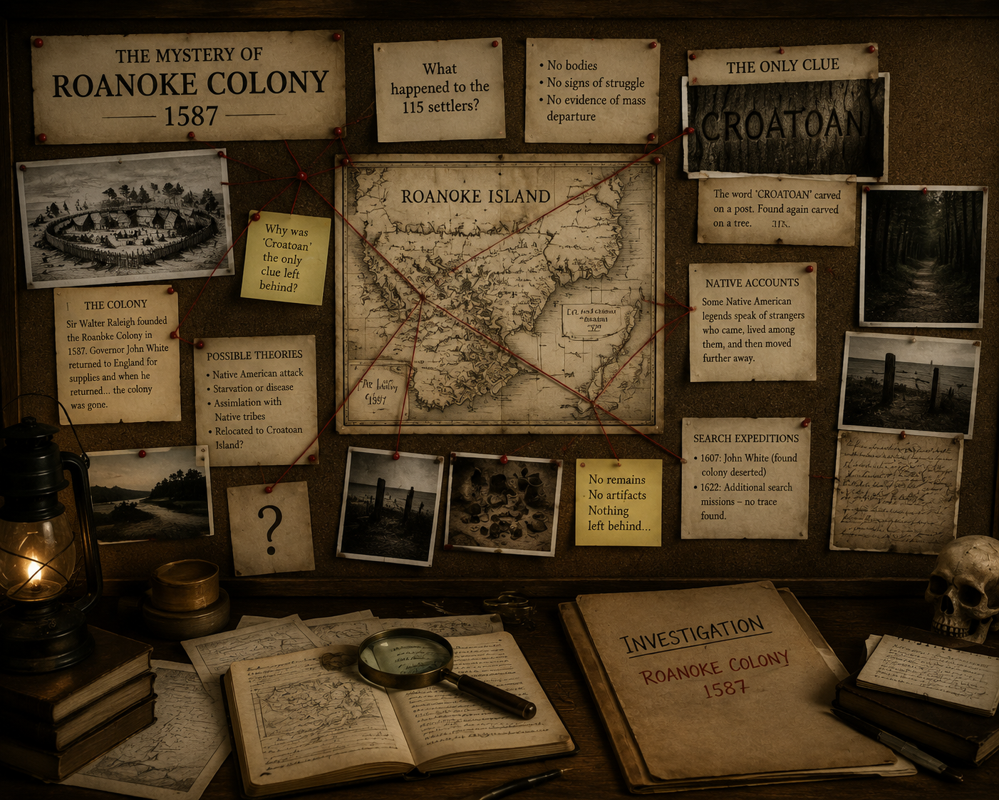 the lost colony of roanoke