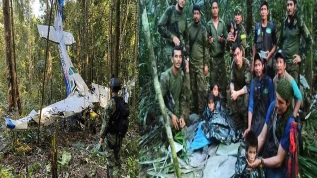 The four children who survived in amazon forest